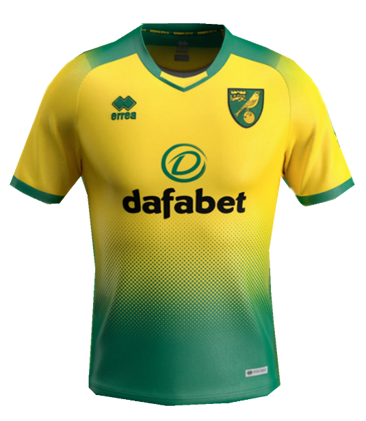 officielle maillot Norwich City 2019-2020 domicile